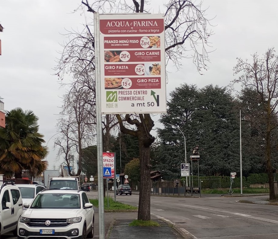 pubblicità esterna  lombardia varese como milano